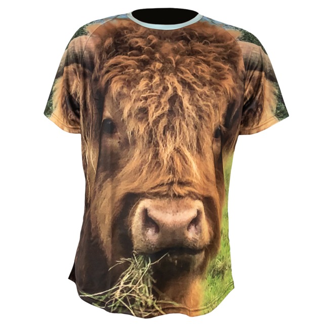 IOM Highland Cow - T-Shirt - TM TS 107